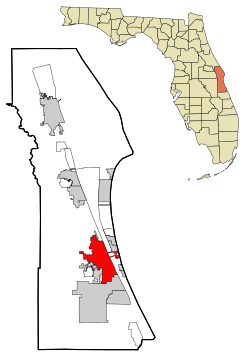 Location in Brevard County, Florida